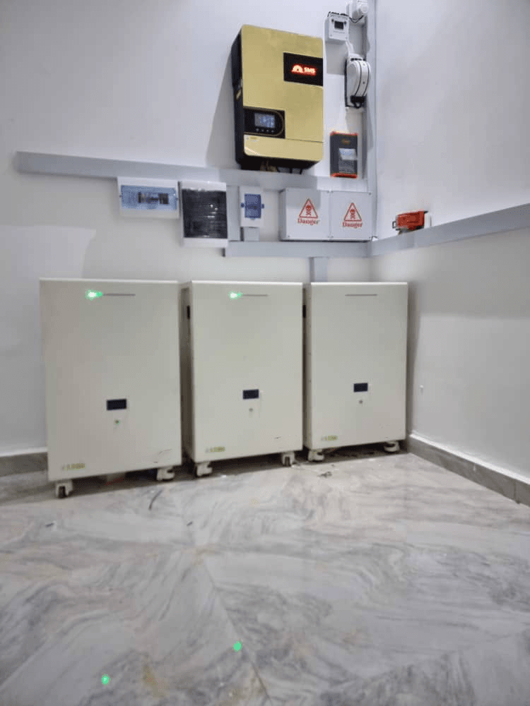Crepower 2pcs 15KWh Lifepo4 Battery in parallel to be 45KWh Energy Storage