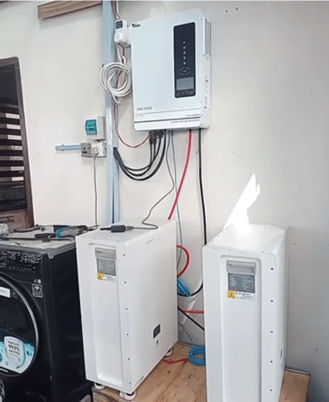 Crepower 2pcs 20KWh Lithium Battery in parallel to be 40KWh Energy Storage